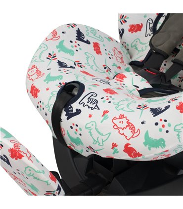 besafe izi plus  - Detalle inferior Dino party 