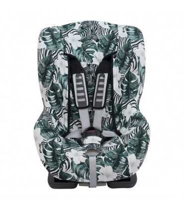 Funda silla coche universal - Vista frontal Zebras