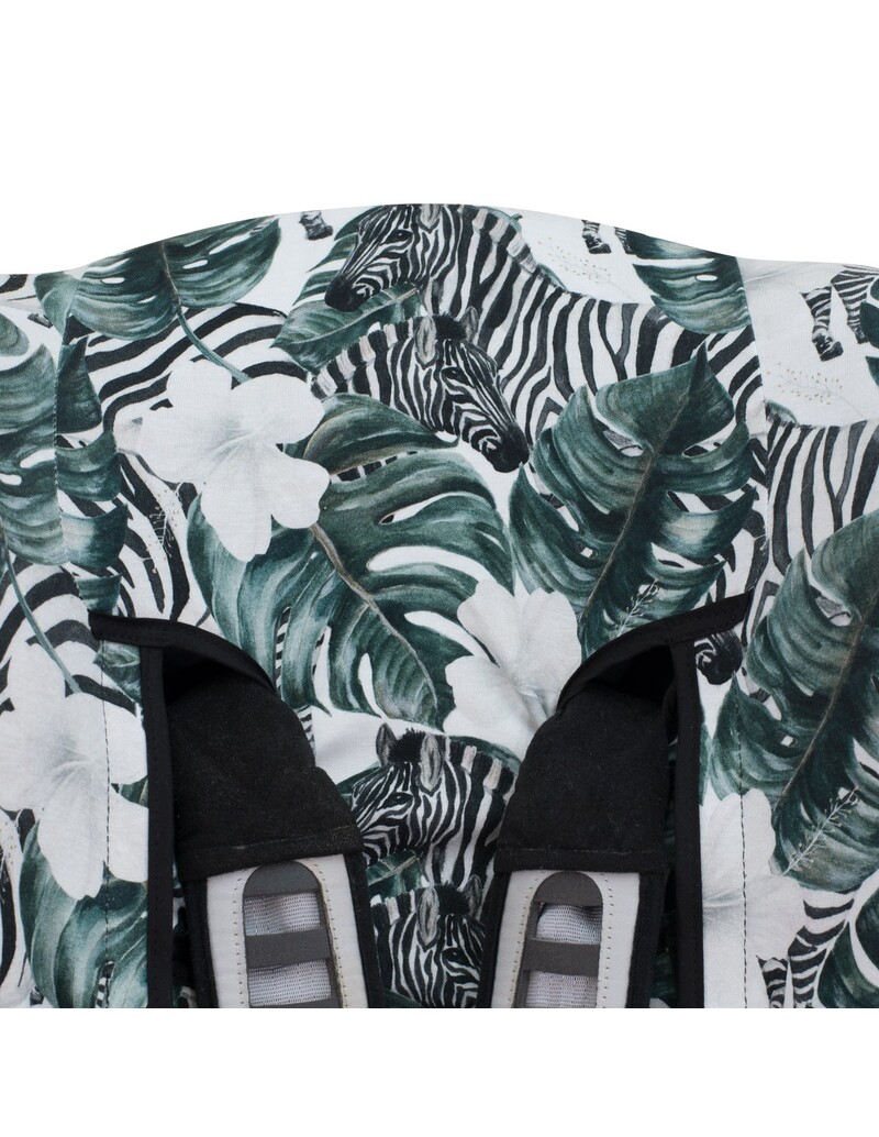 Funda silla coche universal - Detalle superior Zebras