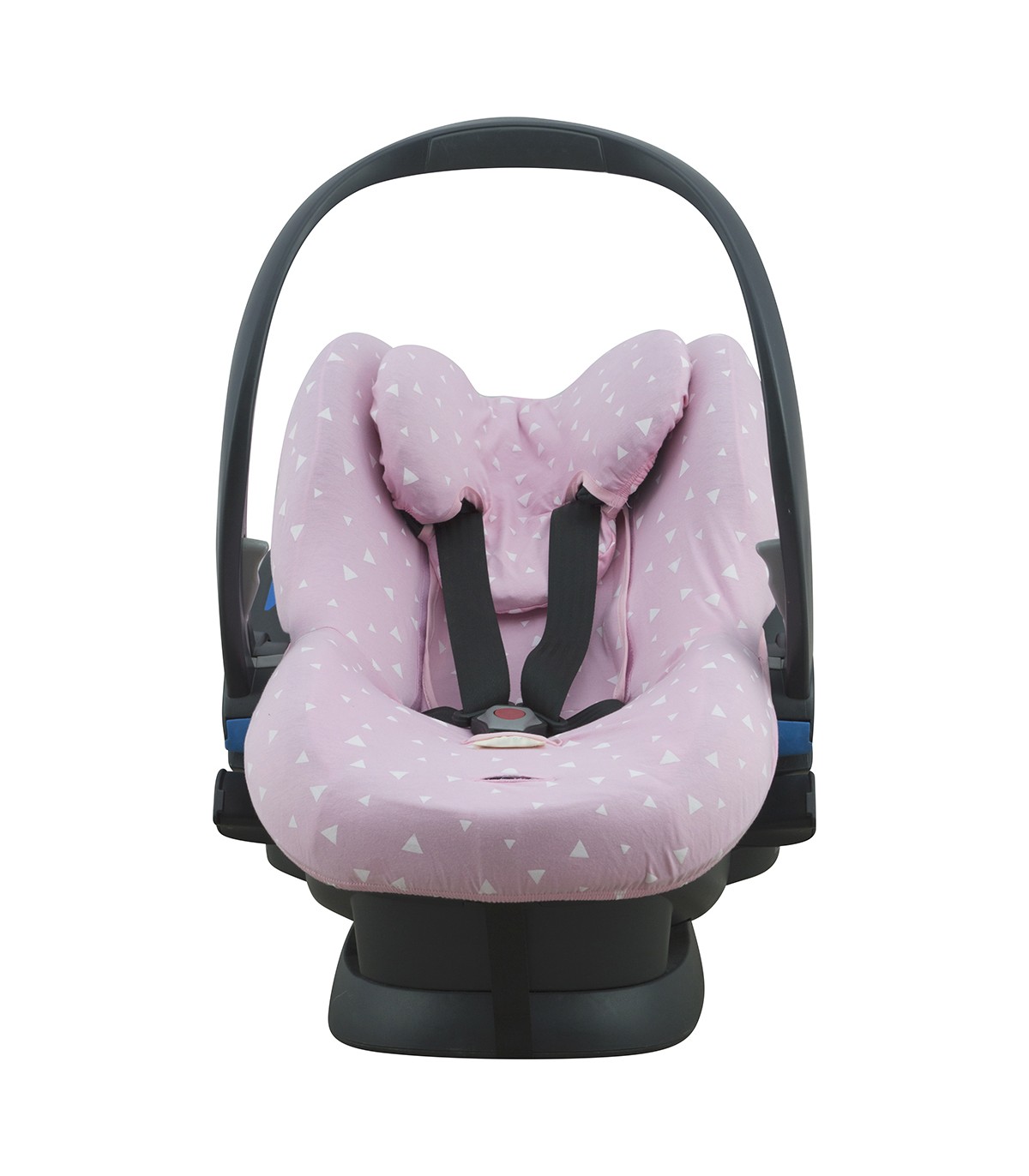 besafe izi sleep - Vista frontal pink sparkles