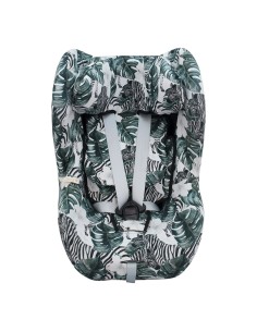Cybex Sirona M2 y Gb Vaya I size - Frontal desplegada Zebra