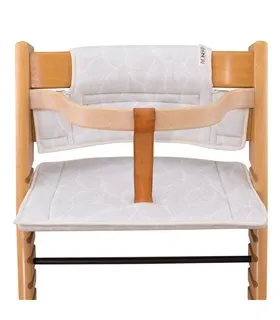 Stokke Tripp trapp - Vista frontal con retenedor Bloom