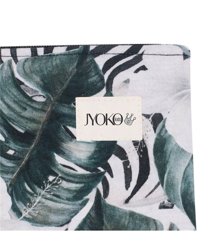 Bolsa de toalete - Detalhe da etiqueta Zebra