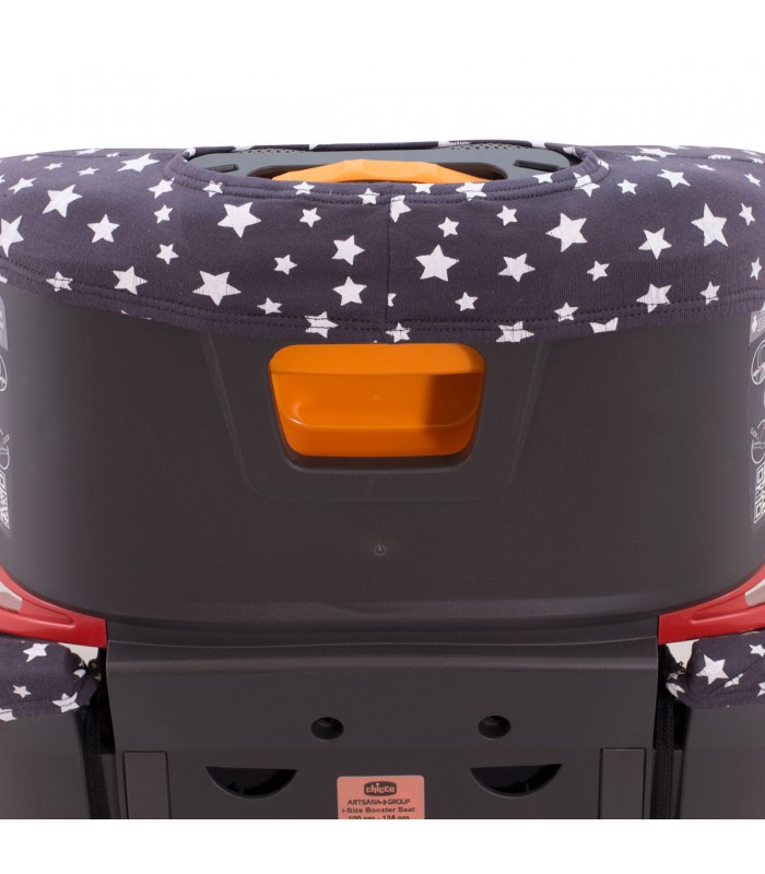 Vista traseira do céu de inverno