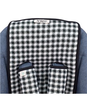 carrinho duplo - vista frontal Vichy 2