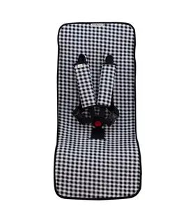 Colchoneta silla paseo - Vista frontal Vichy