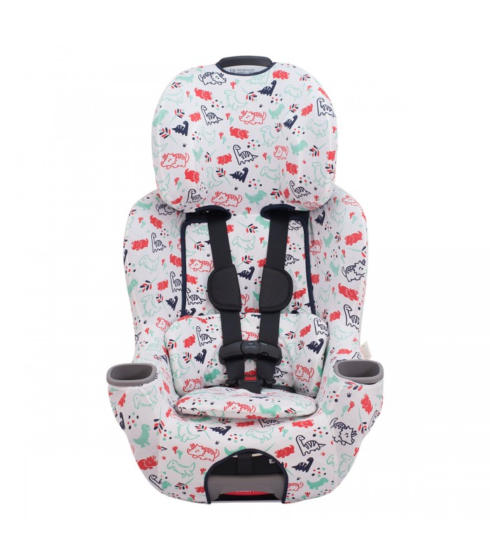 Graco Extend2fit - Frontal desplegada Dino Party