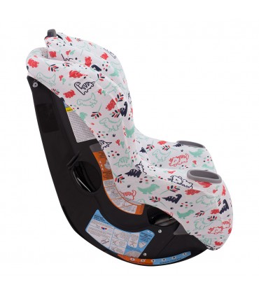 Graco Extend2fit - Vista lateral Dino Party