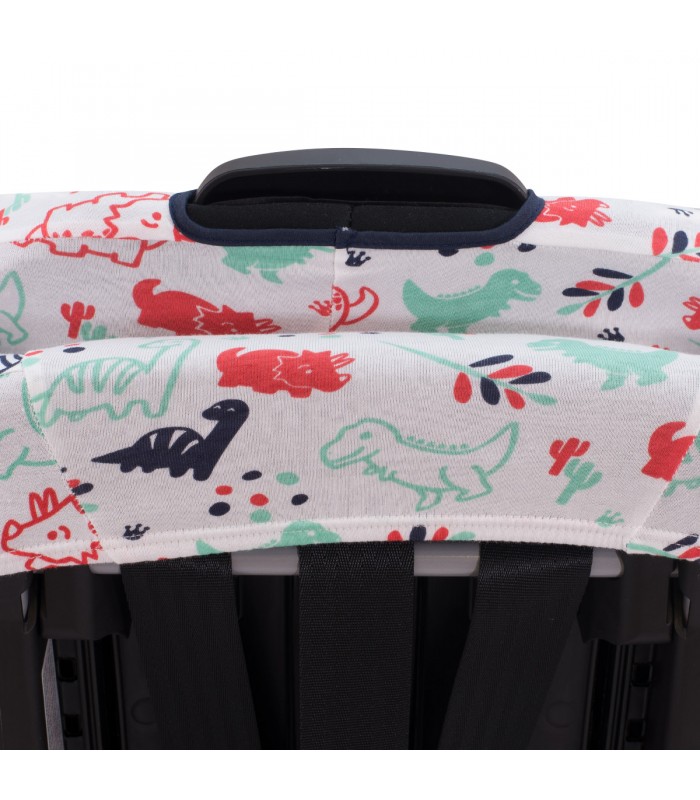 Vista traseira da festa Dino