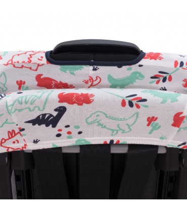 Vista traseira da festa Dino