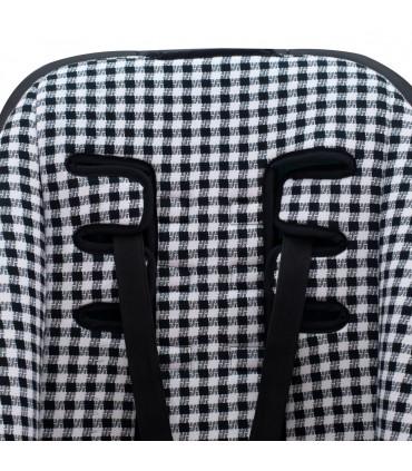 vista uppababy - Detalhe de ilhós no top Vichy