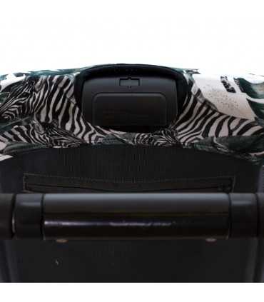 visão uppababy - visão traseira da zebra