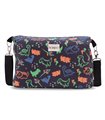 Bolso carro bebe - Vista frontal Happy Dino