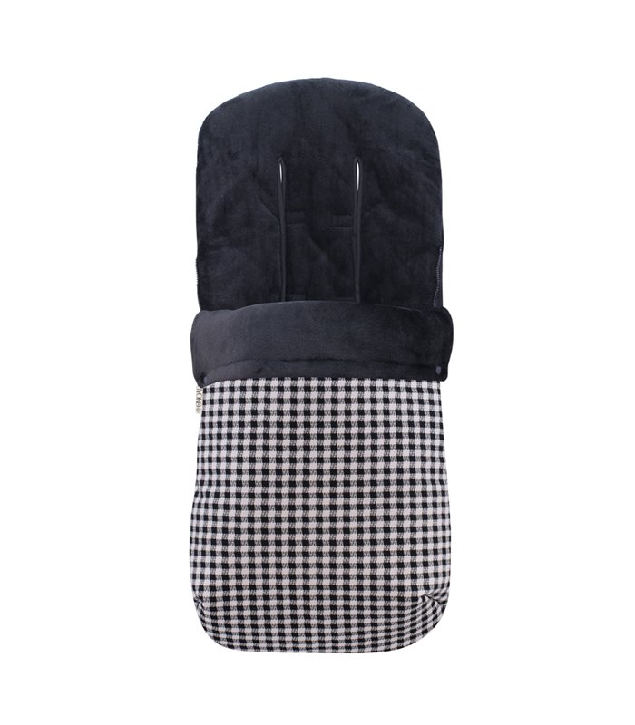 Bolsa carrinho - Vista frontal Vichy