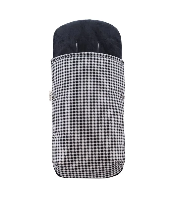Saco silla paseo - Frontal desplegada Vichy