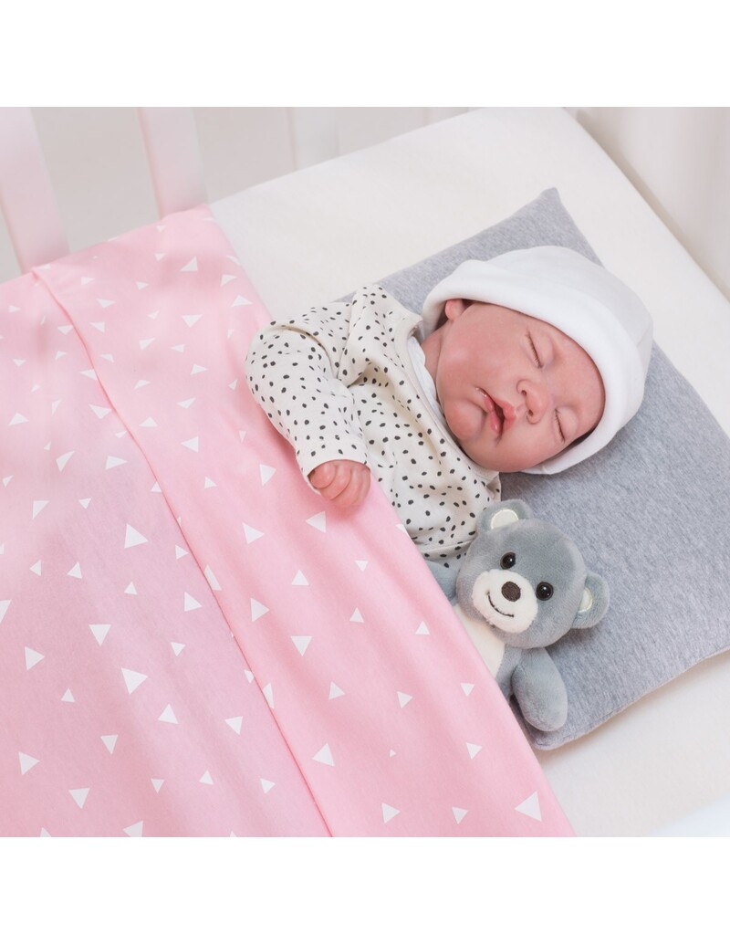Vista de uso con modelo C Pink Sparkles