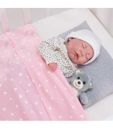 Vista de uso con modelo C Pink Sparkles
