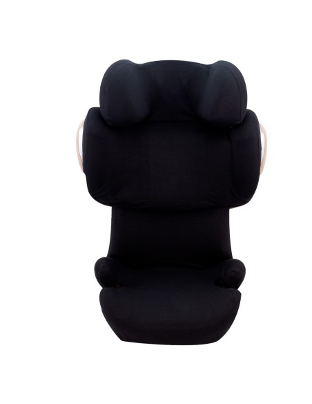 Cybex Solution Q2 y Q3 - Frontal desplegada Black Series