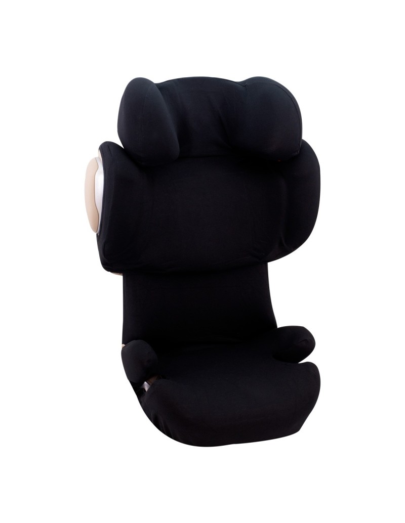 Cybex Solution Q2 y Q3 - Vista 3/4 desplegada Black Series