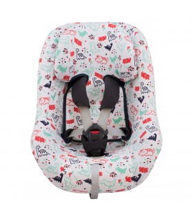 Maxi Cosi 2 way pearl - Vista frontal Dino Party