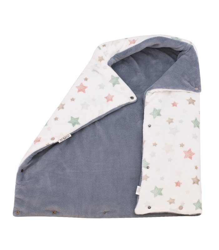 Saco capazo bebe - Vista frontal Soft Stars