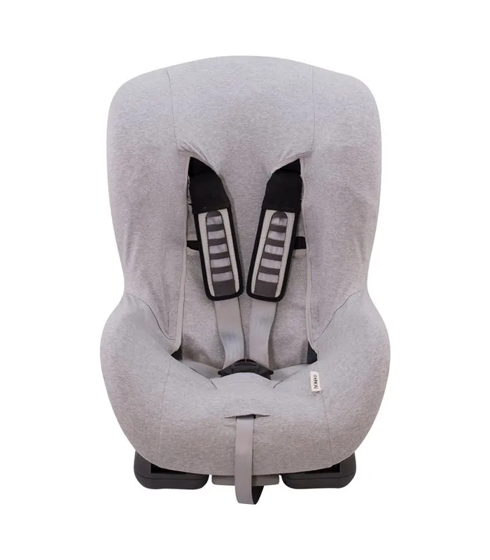 Funda silla coche universal - Vista frontal Stone Grey