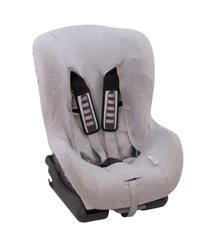 Funda silla coche universal - Vista 3/4 Stone Grey