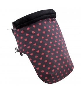 Saco silla paseo - Vista 3/4 Fluor Heart