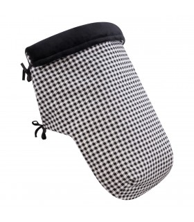 Saco silla paseo - Vista 3/4 Vichy