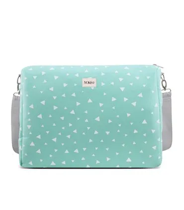 Bolso carro bebe - Vista frontal Mint Sparkles