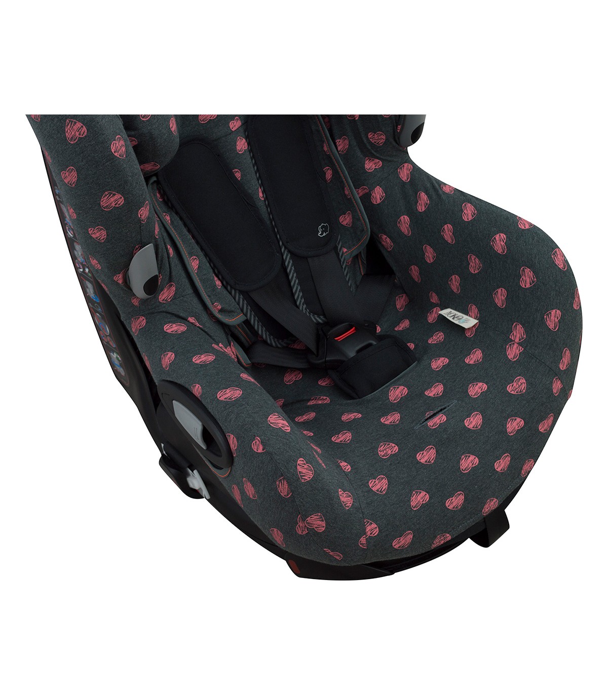 Bebe Confort Axiss - Detalhe inferior Fluor Heart