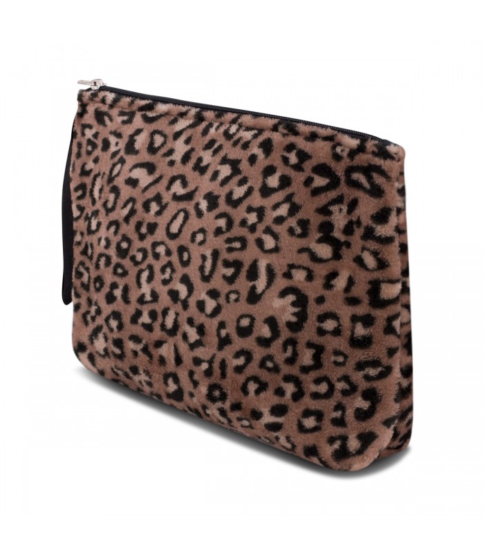 Bolsa de Higiene Pessoal - Vista Frontal Animal Print