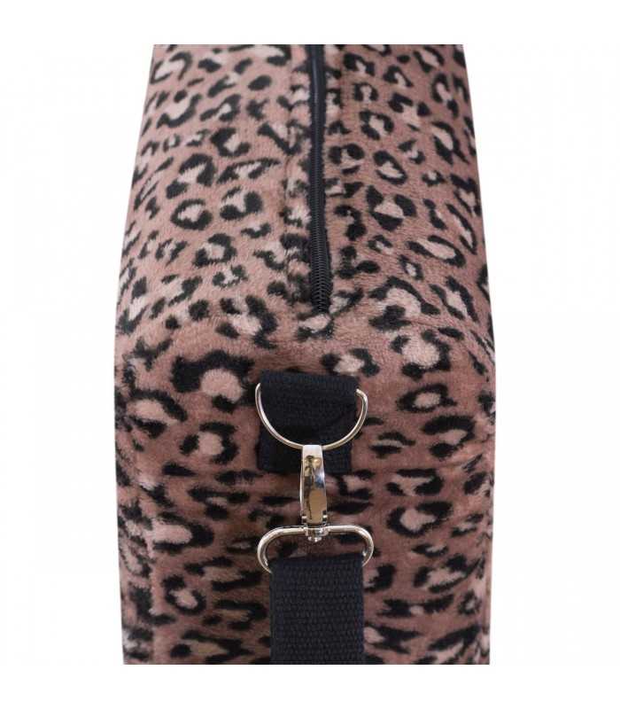 Bolsa para carrinho de bebê - Vista lateral com estampa animal