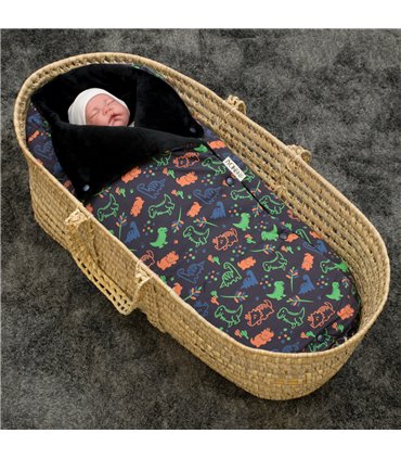 Saco capazo bebe - Vista de uso Happy Dino