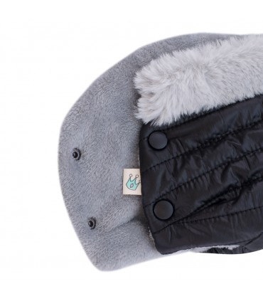 Aquecedor de mãos - Detalhe de botão preto