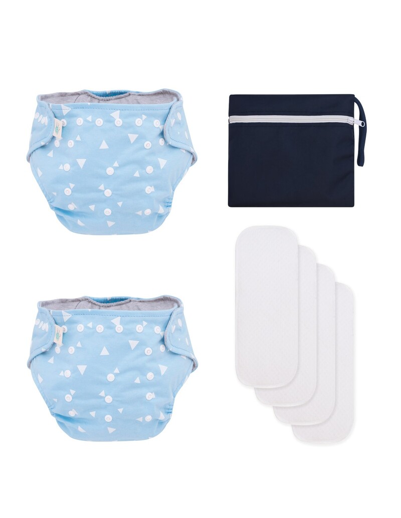 Pañales - Todas las piezas Blue Sparkles