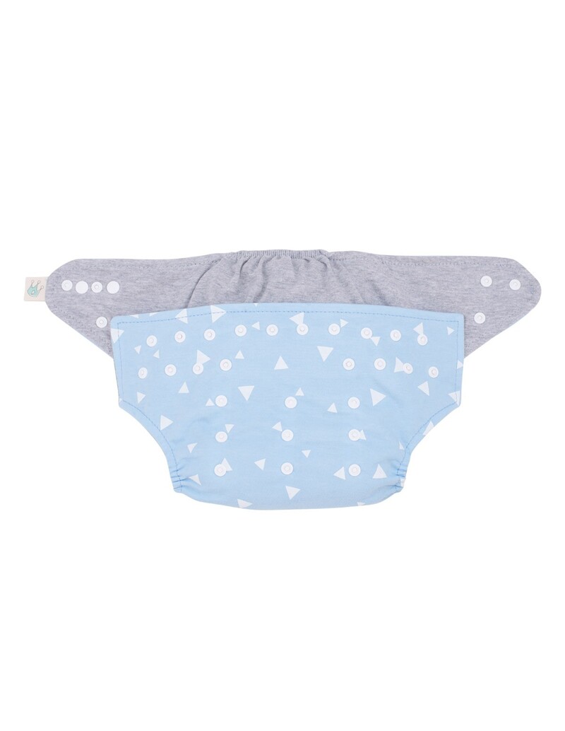 Pañales - Vista frontal abierto Blue Sparkles