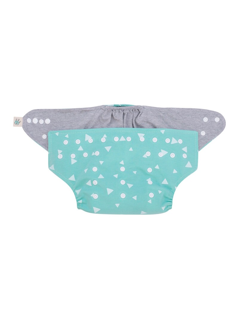 Pañales - Vista frontal abierto Mint Sparkles