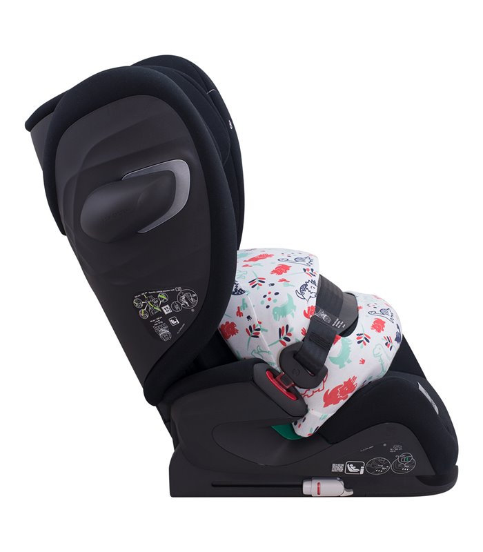 Cybex Pallas G i size - Vista lateral Dino Party