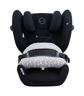 Cybex Pallas G i tamanho - Vista frontal White Star