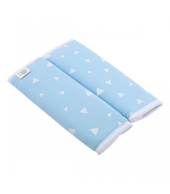 arneses - Vista 3/4 brilhos azuis