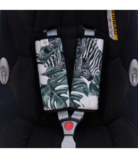 arneses - Detalle frontal zebra