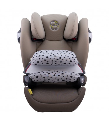 cybex Pallas M-Fix - Vista frontal Estrela preta