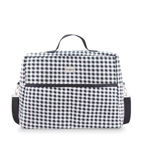 Bolsa maternidade - Vista frontal Vichy