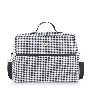 Bolso maternidad - Vista frontal Vichy