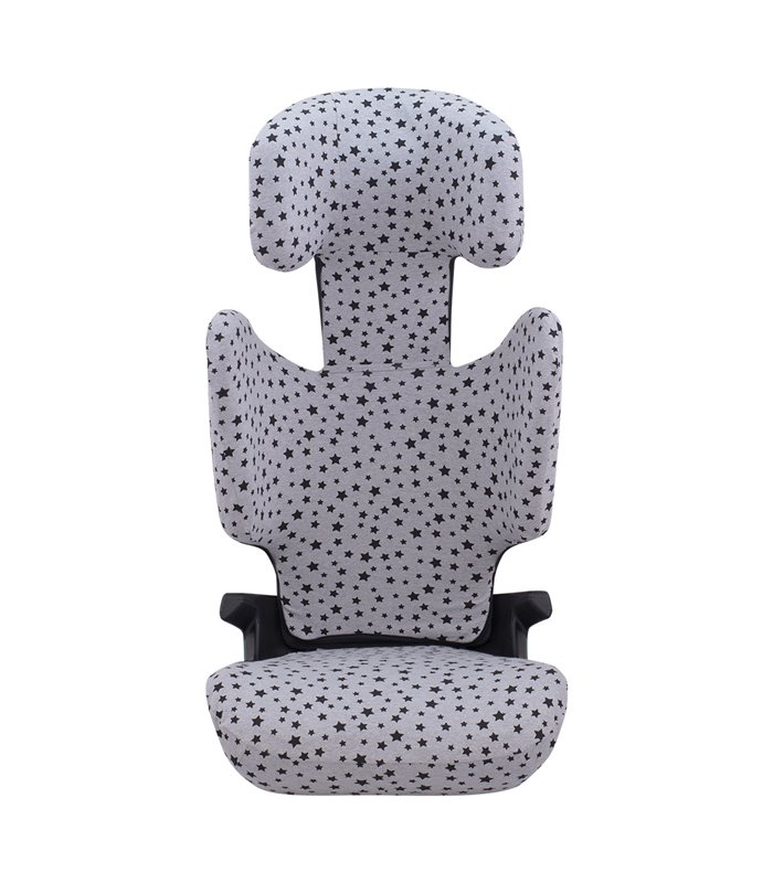 Kidfix M i-Size - Vista frontal Black Star