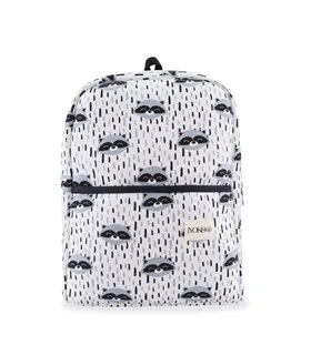 Mochila guardería - Vista frontal Racoon Town