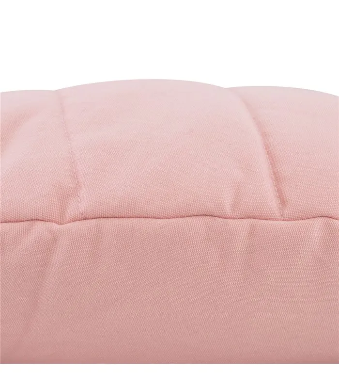 Cojín - Detalle lateral Dusty Pink