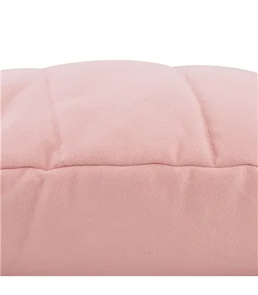 Cojín - Detalle lateral Dusty Pink