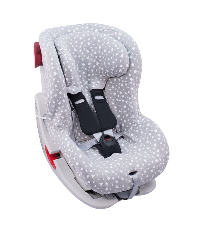 Funda silla coche universal - Vista 3/4 White Star